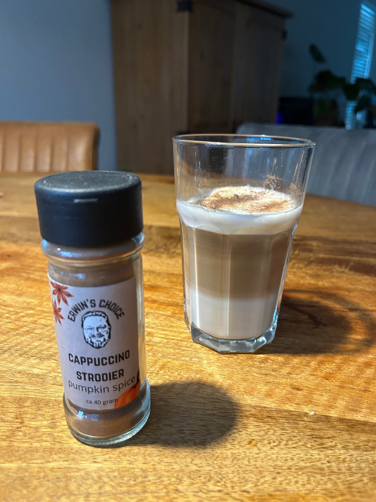 Pumpkin Spice Cappuccino Strooier – 40 gram