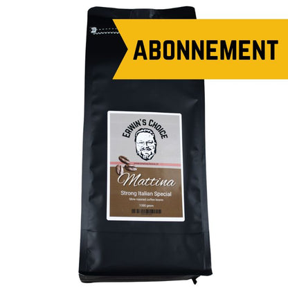 Erwin’s Choice koffiebonen abonnement