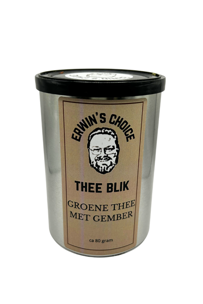 Groene thee met gember